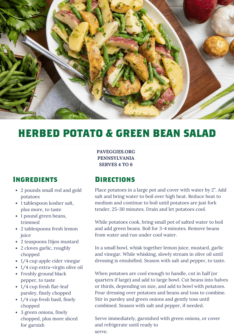 Herbed Potato and Green Bean Salad