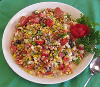 Corn and Black-Eyed Pea Salad