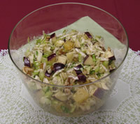 Fruited and Curried Cole Slaw